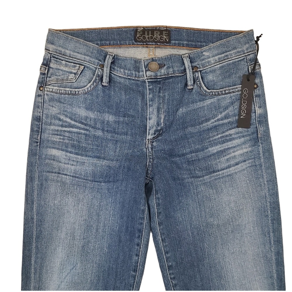 GOLDSIGN Lure skinny jeans high waisted stretchy denim‎ Size 27 - Picture 7 of 10